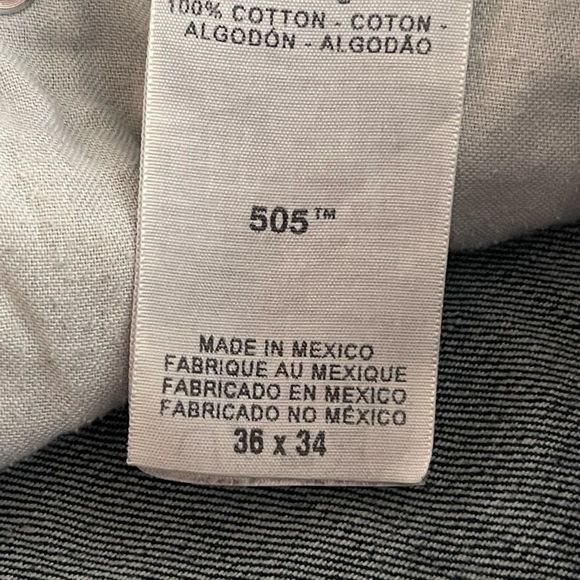 #20 Levi’s red tab 505 straight fit W36XL34 - Picture 10 of 14